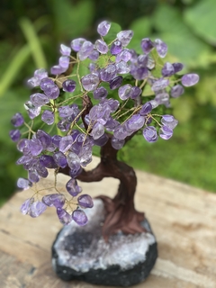 Árvore De Pedra - Bonsai - Ametista (30cm) - Zenz Arts