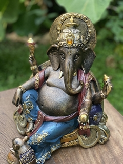 Ganesha Prosperidade G - Resina  (27cm) - comprar online