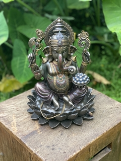 Ganesha Prosperidade G - Resina Maciça (altíssima qualidade) - comprar online