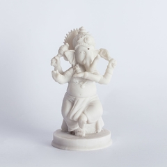 Escultura Ganesha Nataraja - Marmorite (12cm)