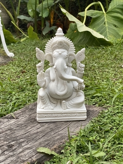 Imagem do Ganesha 21cm - Fortuna Prosperidade - Marmorite