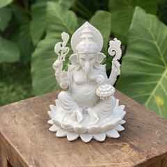 Ganesha Prosperidade M - Marmorite (altíssima qualidade)