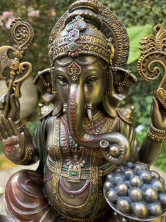 Ganesha Prosperidade M - Resina Maciça (altíssima qualidade) - loja online