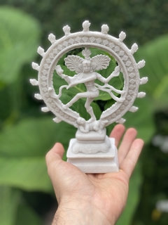 Escultura Shiva Nataraja - Marmorite (15cm) na internet