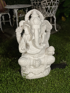 Escultura Hari Ganesh em Marmorite (90cm) (15 a 30 DIAS PARA PRODUZIR)