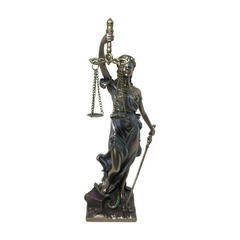 Escultura Dama Justiça - Veronese (30cm)