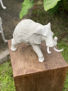 Elefante Indiano - Marmorite (40cm) - comprar online