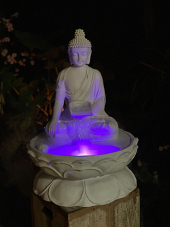 Imagem do Fonte de Buda Tibetano Marmorite (69cm) (110v ou 220v)