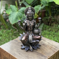 Escultura Deusa Hindu Lakshmi
