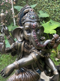 Imagem do Ganesha Prosperidade - Resina Maciça (altíssima qualidade)