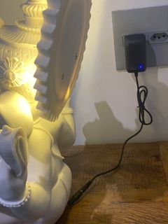 Imagem do Luminária Ganesha LED - Marmorite (41cm)