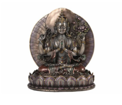 Estátua Kuan Yin Avalokiteshvara Compaixão - comprar online