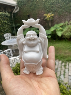 Buda Gordo da Fartura 2 - Marmorite (10,5cm) - Zenz Arts