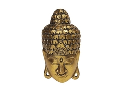 Máscara de Pendurar/Parede - Buda Dourado - Madeira (Bali) - comprar online