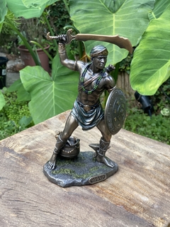 Estátua Ogum Orixa - Resina Veronese - comprar online