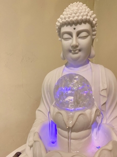 Fonte Buda Zen Esfera - Marmorite (47cm) na internet