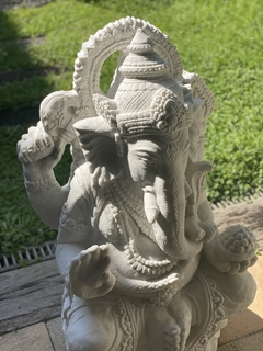 Escultura Hari Ganesh em Marmorite (90cm) (15 a 30 DIAS PARA PRODUZIR) - Zenz Arts