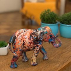 Escultura Elefantes Indiano - Resina - 13, 19, 23cm - loja online