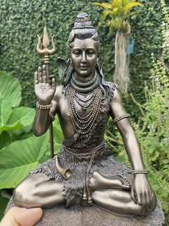 Escultura Shiva Meditação Veronese - Zenz Arts