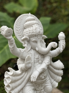 Escultura Ganesha Prosperidade - Marmorite (34cm) - comprar online