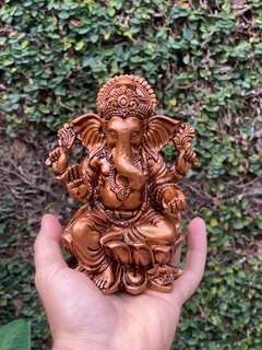 Ganesha - Marmorite (16cm) - Resina na internet