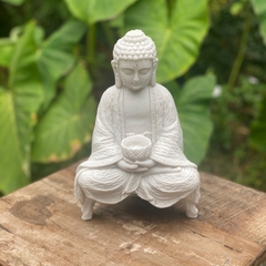 Buda Levitando Meditando - Marmorite (27cm)