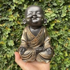 Monge/Buda sorridente - Resina (22cm) na internet