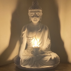 Imagem do Luminária Buda Tibetano Marmorite 50cm (Bi-Volt)