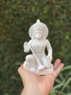 Escultura Hanuman - Marmorite (16cm) - loja online