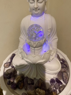 Fonte Buda Zen Esfera - Marmorite (47cm) - loja online