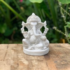 Ganesha 17cm - Fortuna Prosperidade - Marmorite na internet