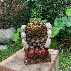 Estátua Ganesha Sentado Bali Jungle - comprar online