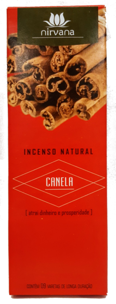 INCENSO NATURAL CANELA Nirvana - 9unid. - comprar online