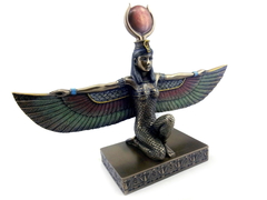 Escultura Egípcia - "Deusa do Amor - Ísis" (17x25cm) na internet