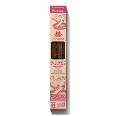 Incenso Palo Santo c/ Rosas - Natural - Nirvana Premium