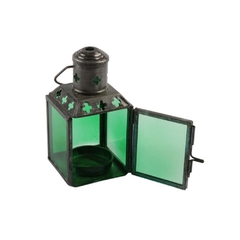 Lanterna P/ Velas - Indiana Fatih (11cm) - Verde - comprar online