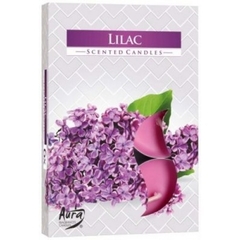 Vela Aromática (6unid.) Importada, Lilac (Lilás)