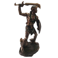 Estátua Ogum Orixa - Resina Veronese na internet