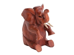 Elefante Esculpido Sentado - loja online