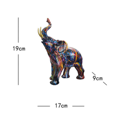 Elefantes Indianos - Resina - 19 e 26cm - Zenz Arts