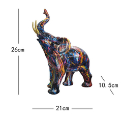 Elefantes Indianos - Resina - 19 e 26cm - loja online