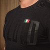 Camiseta Estampada Sallo Italy malha cola careca
