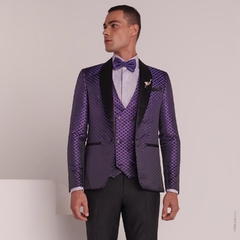 Paletó Raffer Purple Superslim Cerimonial e Tuxedos