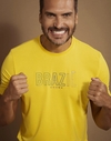 Camiseta Brasil SALLO Amarela gola careca MALHA