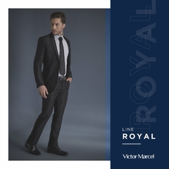 Terno Slim Fit Preto Victor Marcel - comprar online