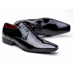 Sapato social hotsell masculino preto verniz