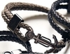 Pulseira Masculina Em Couro Sallo