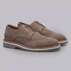 Sapato Casual Dsocial Jim Camurça Cromo - comprar online