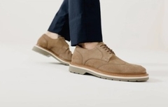 Sapato Casual Dsocial Jim Camurça Cromo - DSOCIAL