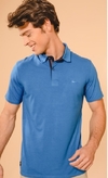 Camisa Sallo Gola Polo Azul